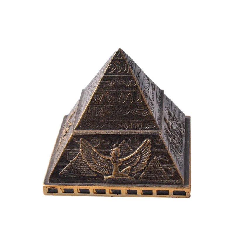 古代埃及金字塔纪念品首饰盒装饰储物盒 - buy pyramid box,egyptian