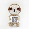 Beige Round-faced sloth