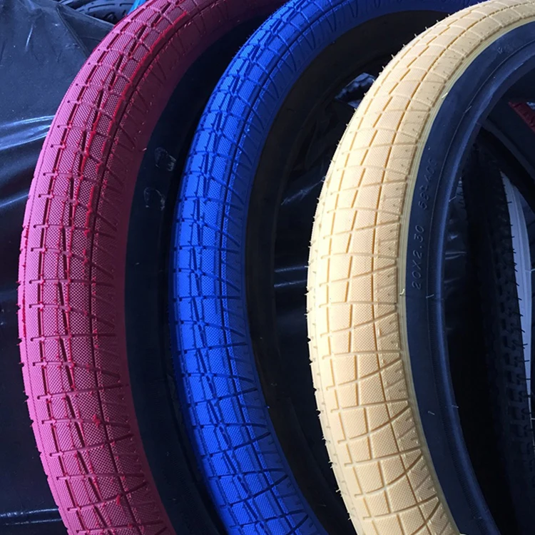 colored bike tires
