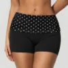 Pantaloncini neri a pois