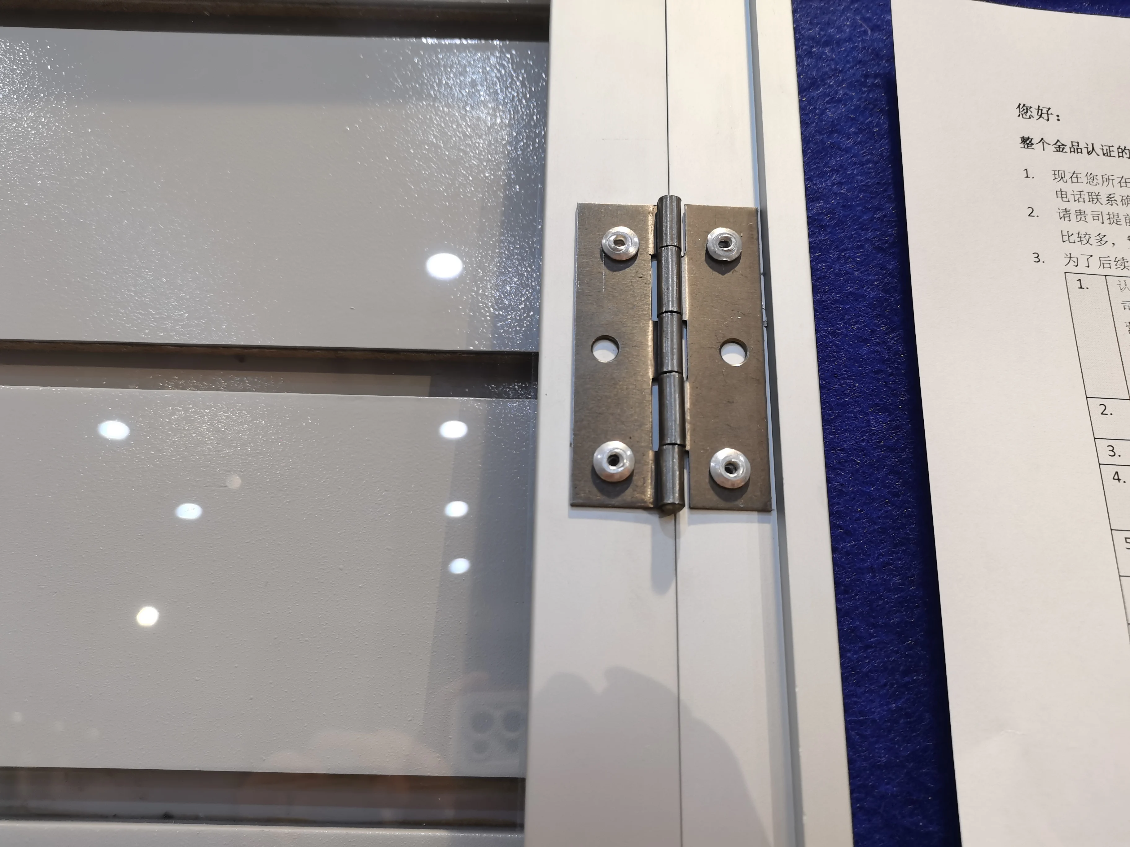 Lockable Snap Frame Aluminum Acrylic Board Frame With Key 27MM Notice Board Photo Display
