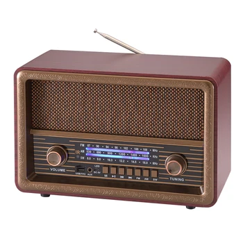 HI-FI アナログラジオ ウッド仕上げ ワイドFM/AMラジオ LEDライト搭載 | 東芝 | AX-SHR70(K) | Joshin web