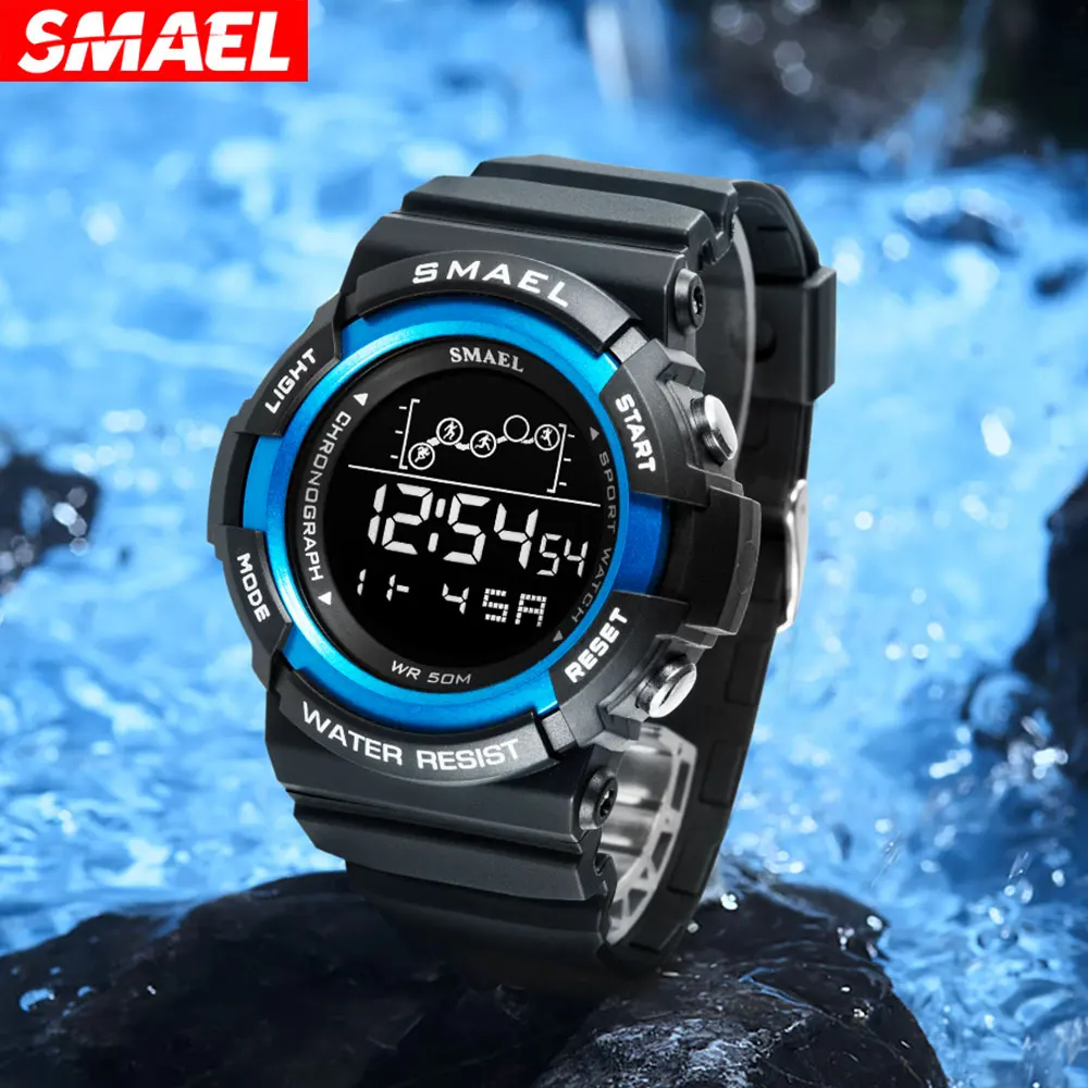Wecker Digitale Armbanduhr Herren Sport Sport Uhr Herren