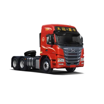 Used  Dayun brand tractor truck head transport 6*4 drive 3500 wheelbase Heavy Duty Truck deposit shipment