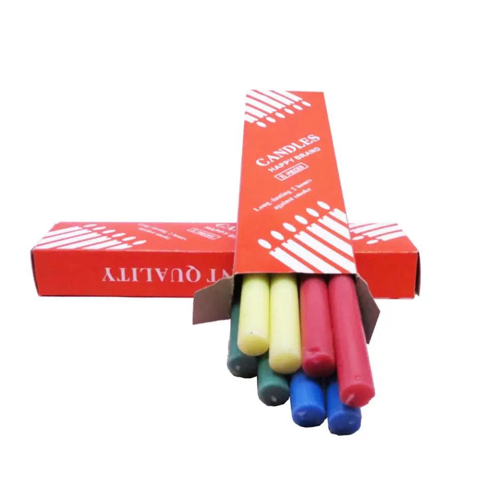 Оптовая цена небольшие многоцветные 40 упаковок ритуальные заклинания колокольные свечи для свадьбы дня рождения