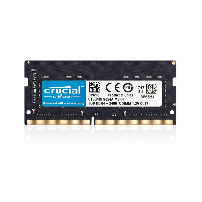 8GB DDR4-2133 Computer RAM Crucial 8GB DDR4 3200MHz Laptop Memory