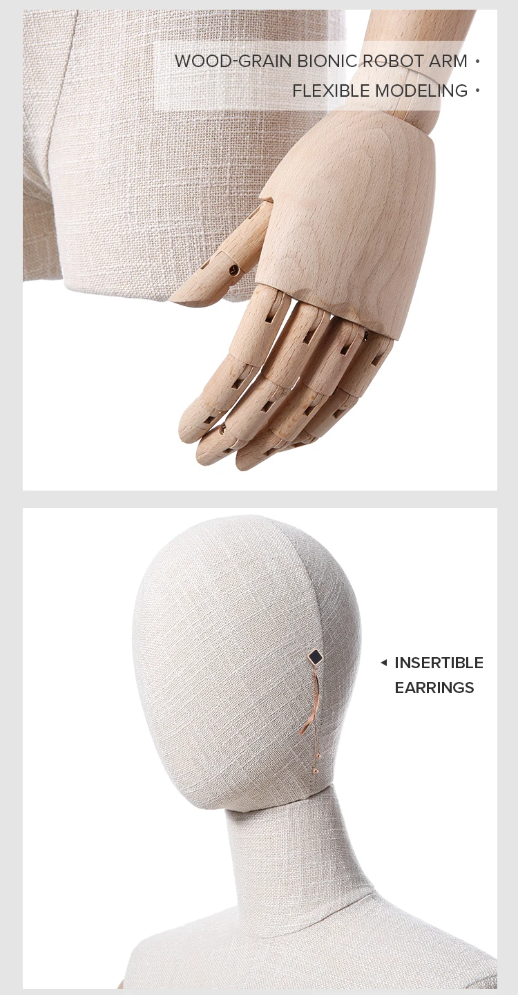 Uk Warehouse Clothing Display Mannequin Female Half Body Dressmaker