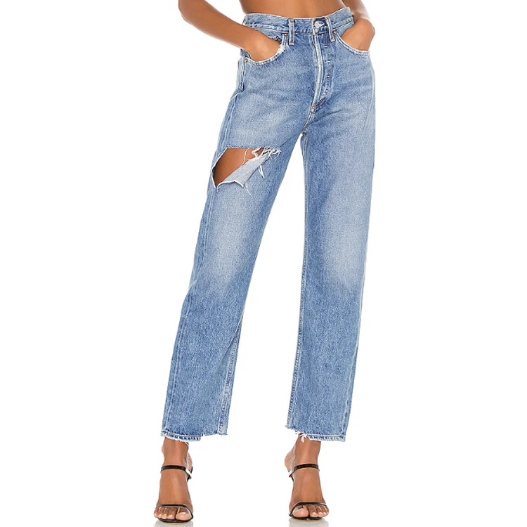 loose fit designer jeans