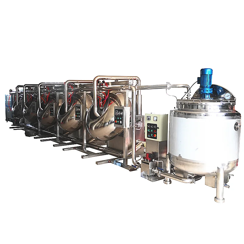 Шоколад лакировочная машина арахиса гайка драже машина