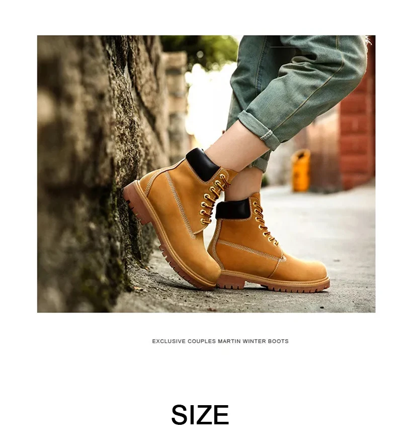 Botas De Nieve De Cuero Nobuk Para Hombre,Botines Cálidos De Diseño Clásico  Martin,De Marca Famosa,Para Invierno,Venta Al Por Mayor - Buy Zapatos De  Cuero Nobuck Botas De Invierno Para Los Hombres,Moda Martin