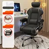 Reposacabezas+almohada lumbar+reposapiés (negro)