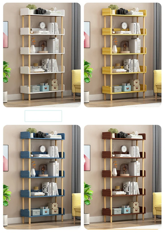 Multi-level Floor Stand Living Room Display Book Storage Racks - Buy ...