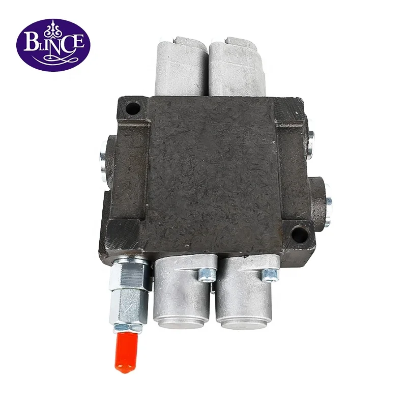 5 Spools Hydraulic 2 Stoke Valve Dump Truck Proportional Monoblock P40 P80 P120 Hydraulic Directional Control Valve for Forklift