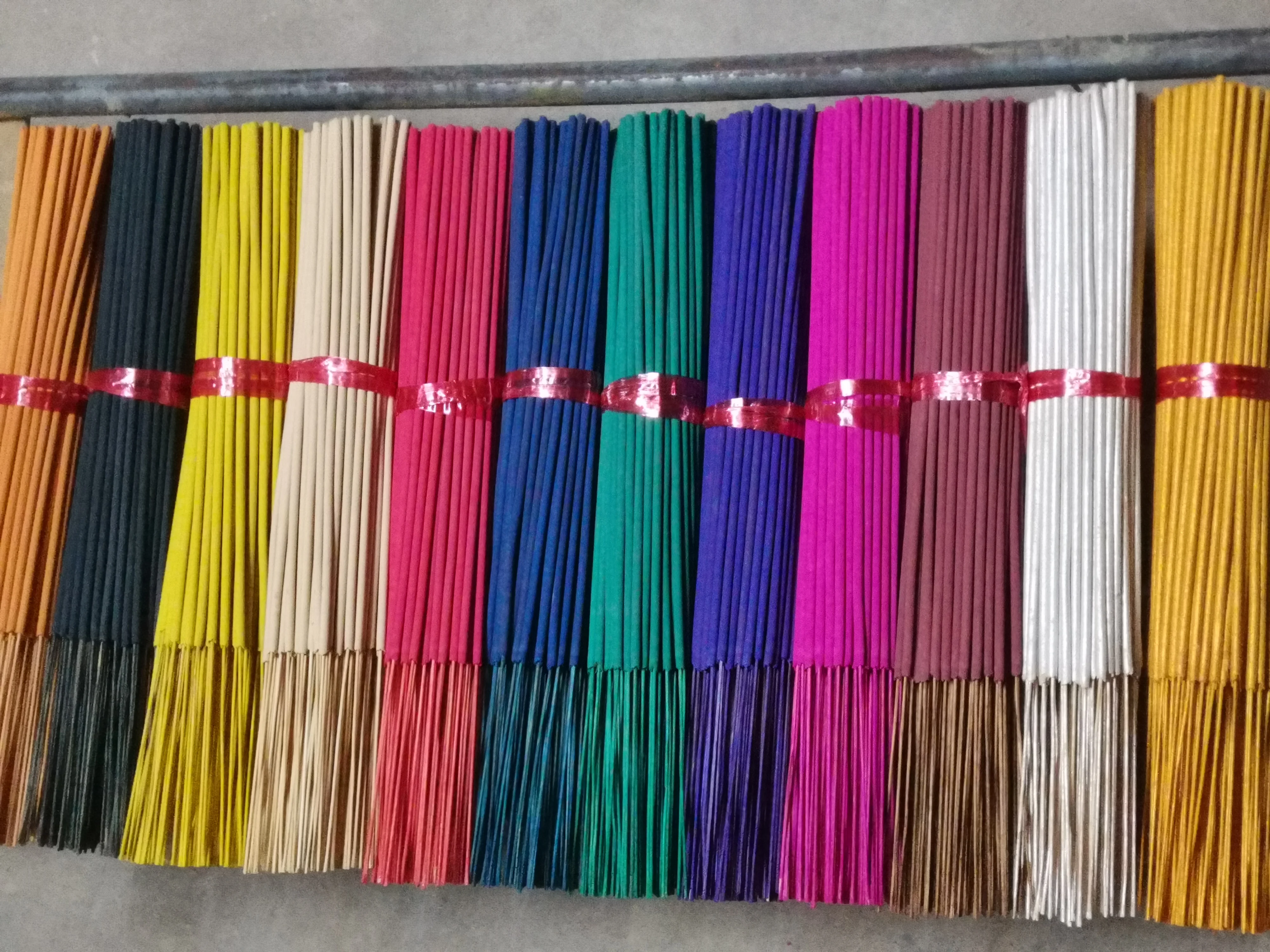 Raw Incense Stick Bulk Unscented Natural Agarbatti Incense Sticks 28cm Unscented Incense Sticks