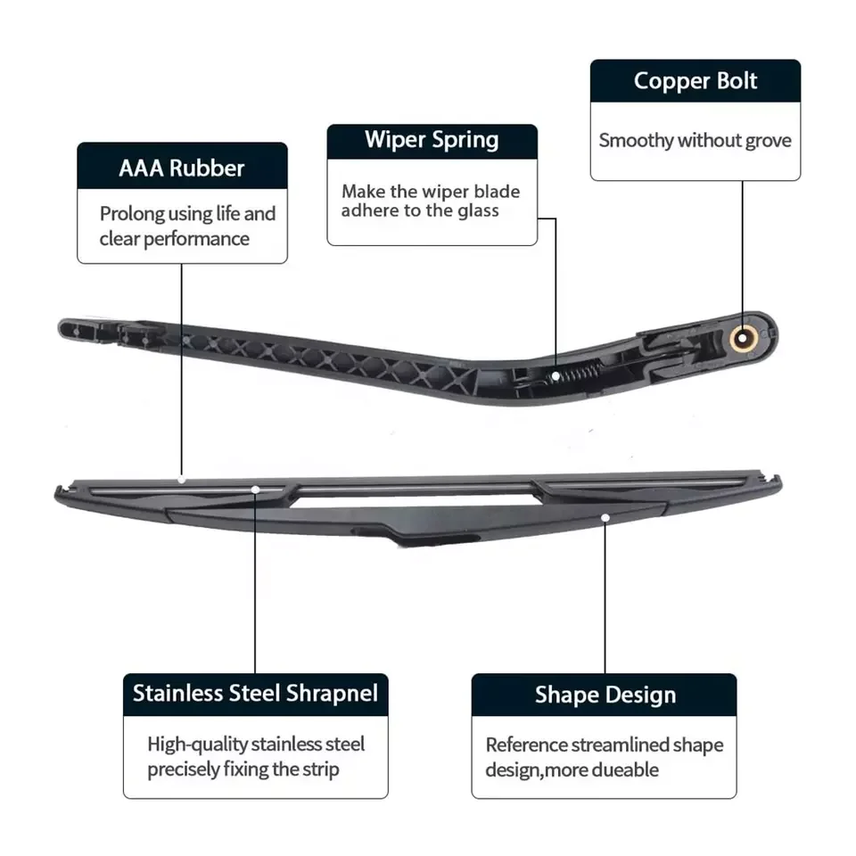 Rk2119 China Made Rear Wiper Arm And Blade Replacement For Volvo Xc90