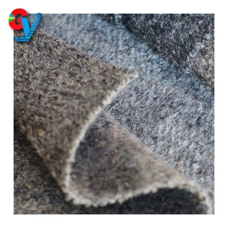 Шероховатая текстура мериносовая шерсть, ткань букле, мохеровая ткань