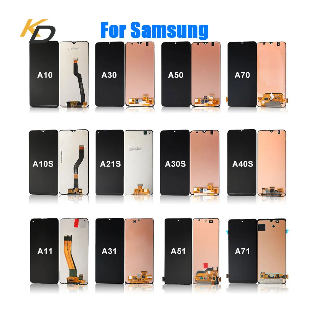 For Samsung Galaxy A50Llcd with Touch Folder 2 Combo for Samsung A50 A50S A70 A80 A90 Lcd Screen Display