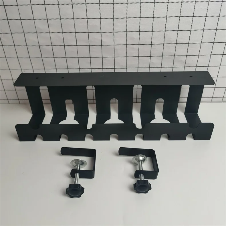 Single-Tier Carbon Steel Wire Rack Organizer Metal Shelf for Home