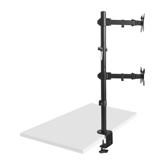 MG Adjustable  90 degree TILT LCD Monitor Desk Mount Arm with one Monitor up to 9 kg per Arm Weight Capacity