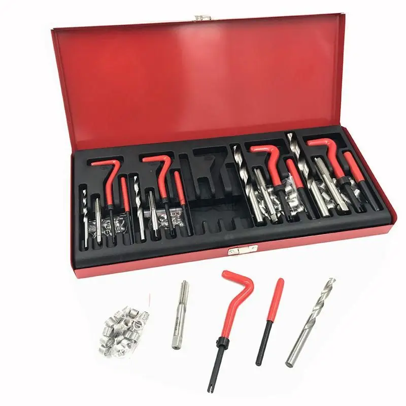 Helicoils Insert Kit Helicoils Coil Tools Auto Repair Tool Kit Box