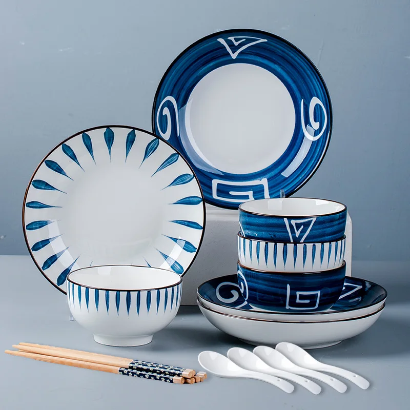 16 Piece Dinnerware Set Multiple Styles Luxury Ceramics Gold Rim Dinner Ware Belgium Dinnerware Classy