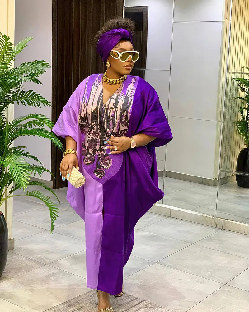 Fitting Robe 8945 African Muslim Ayaba Ethnic Style Loose Fitting Robe With ...