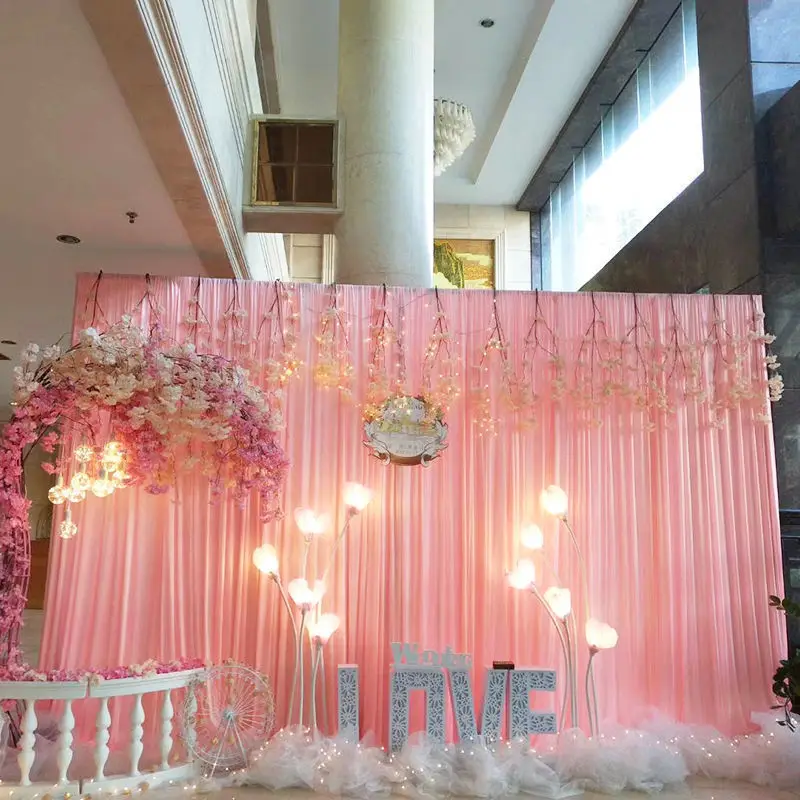 Wedding Event Decoration Backdrop Cloth Beatiful Wedding Decoration