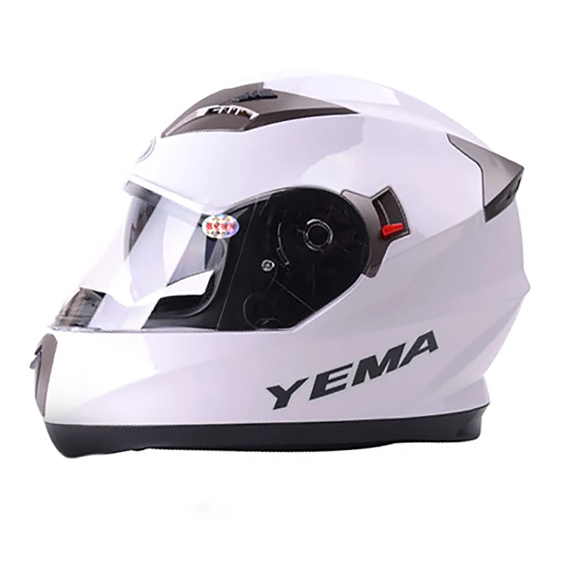 Yema -829 Helmet Unisex-adult Motorcycle Full Face Dot Approved- Motorbike  Casco Moto Helmet With Sun Visor Space - Buy Yema -829 Helmet,Casco Moto  Helmet,Motorcycle Full Face Product on Alibaba.com