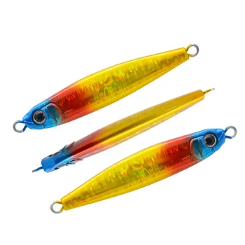 Wholesale and Retail Colorful Slow Shaking Iron Plate Lead Fish 60g Lure Bait High Quality Casting Bass Bait – Lure – view 2