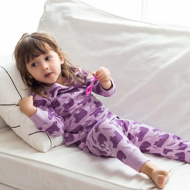 
Пижамы на заказ, комплекты одежды для праздника, оптовая продажа, Детская эксклюзивная одежда, семейная Пижама для маленьких девочек 