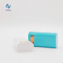 New Design Small oval PP Sun Block Stick 15ml Plastic Deodorant Stick 15g Empty Hair Wax Stick Container