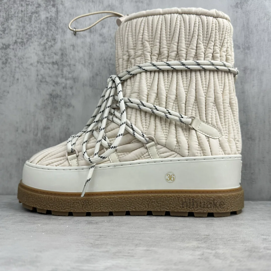 Winter Boots for Women Wholesale Designer Shoes Fashion Winter Brand Cute Fluffy Ankle Designer Snow Boots for Women