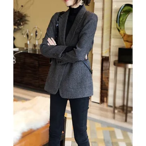 2026 New Arrival Wholesale Manufacturer Mid-Length Wool Blend