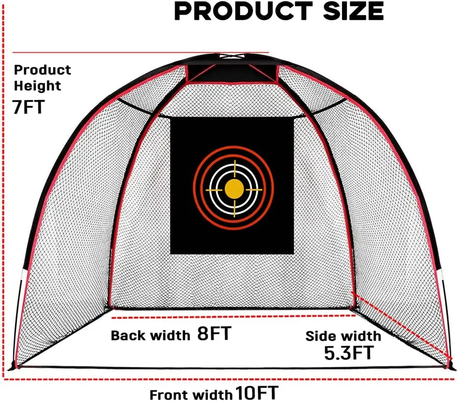 Gn10b High Quality Portable Folding Golf Practice Net Golf Training Net