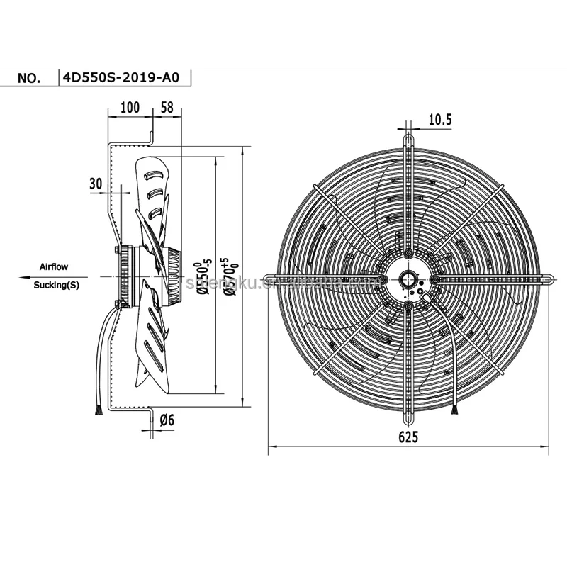 Condensing Unit, YWF, Axial - detail 20
