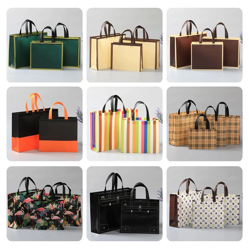 Cheap Promotional Custom Shopping Non Woven Bag With Print Logo