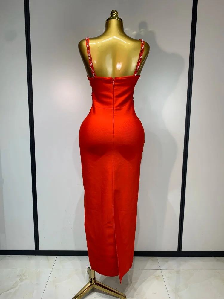 Bandage dress care and detail