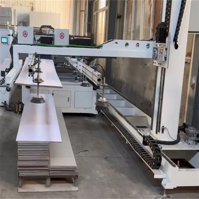 High Speed Automatic Wallboard Slotting Machine CNC Wood Veneer Slotting Machine