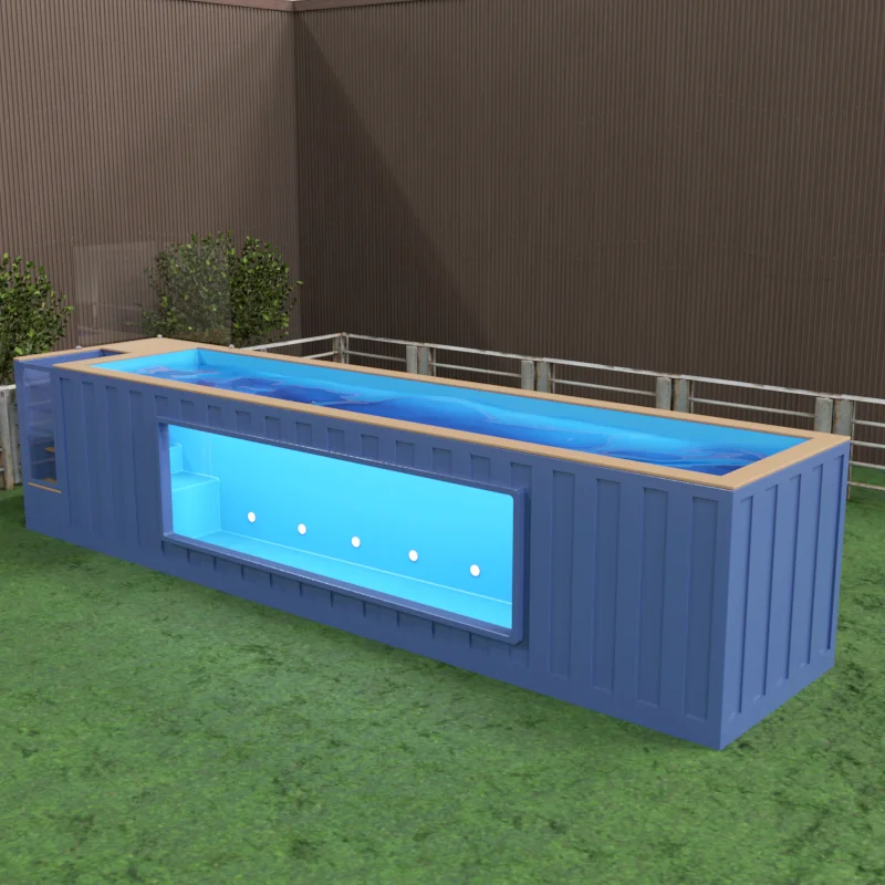 Customization Fiberglass Swimming Pool Above Ground Outdoor Large Big ...