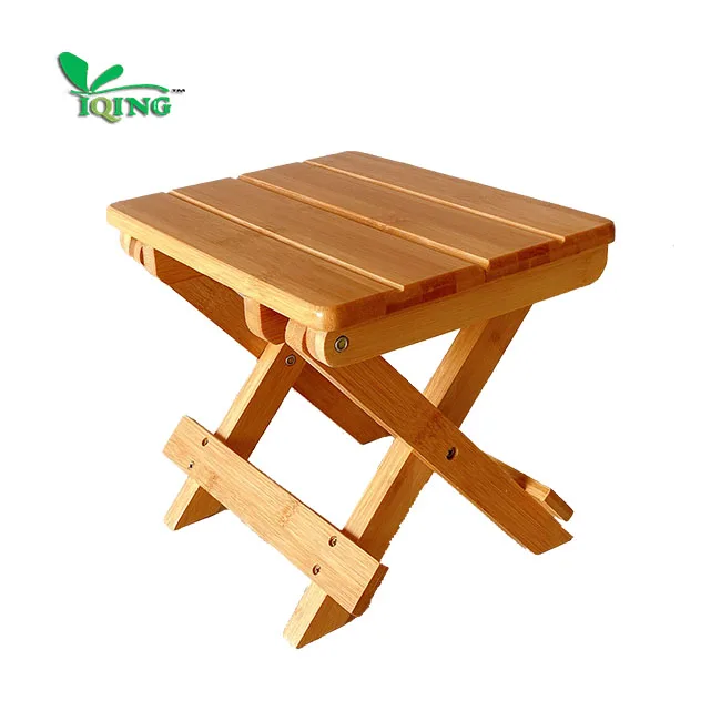Modern Outdoor Garden Superior Quality Bench Stool Cheap Portable Folding  Fishing Bamboo Stool Wholesale
