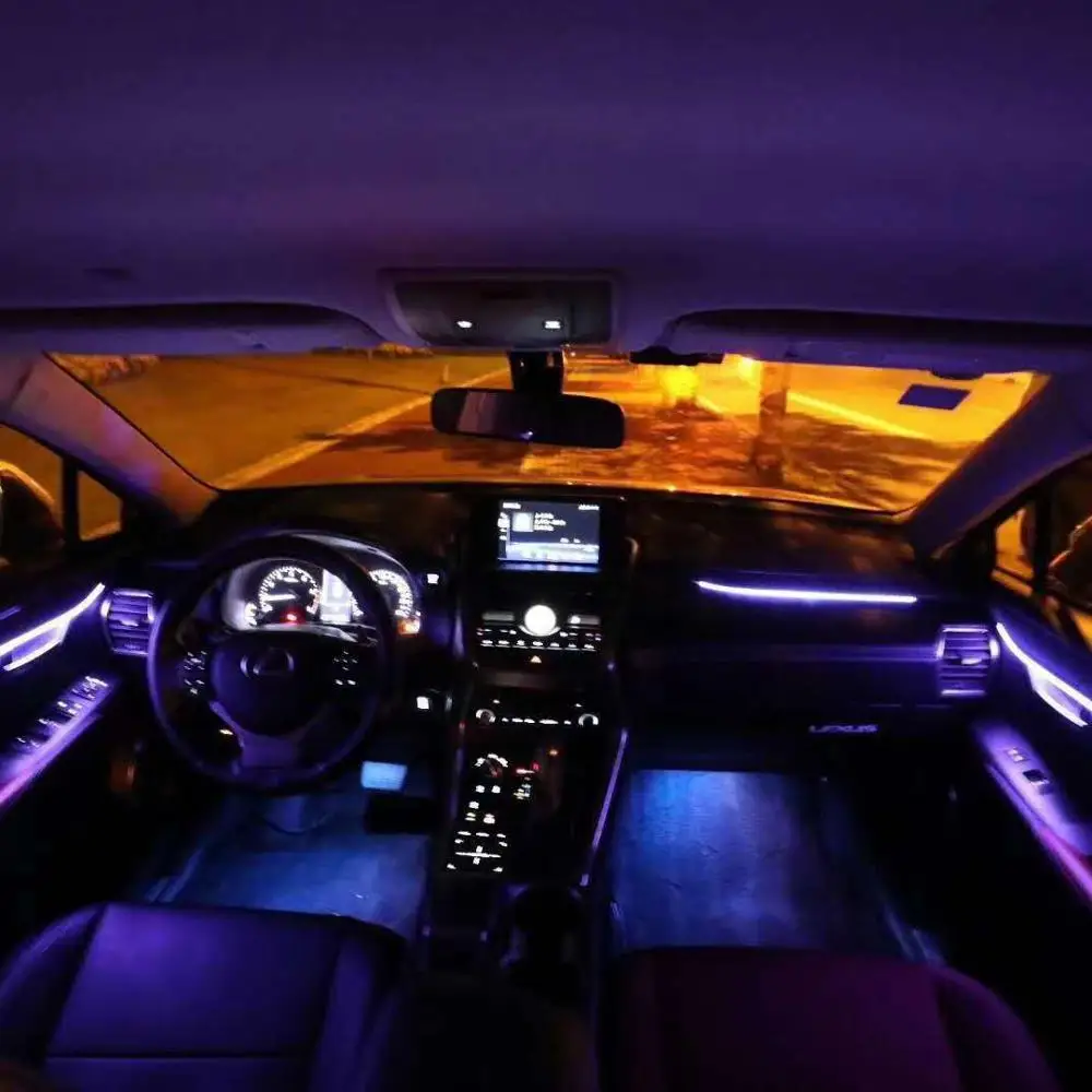 Somos especialistas en integración de iluminacion led de ambiente, luces led  coche 