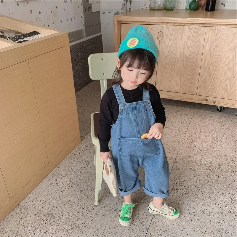 Overol De Una Pieza Para Niñas Pequeñas,Moda Informal Overol De Una Pieza Para Niñas Pequeñas,Moda Informal
