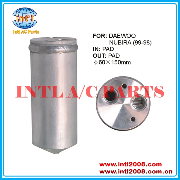 INTL-AR280 Receiver Drier Dryer a/c Accumulator Applications for Daewoo Nubira 96190606 RD3703