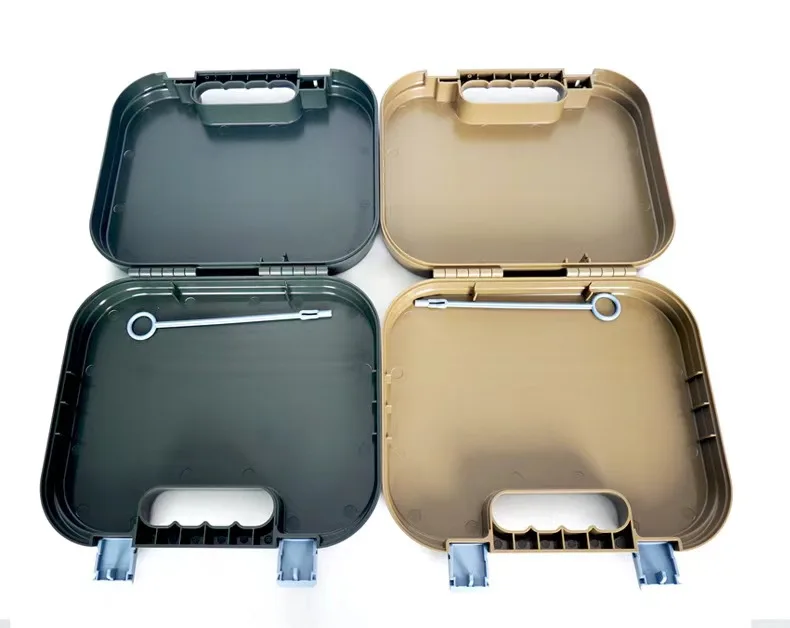 Customizable Outdoor Tactical Storage Plastic Carry Case with Sponge Foam Compartment OEM/ODM Support for Carrying Toolbox