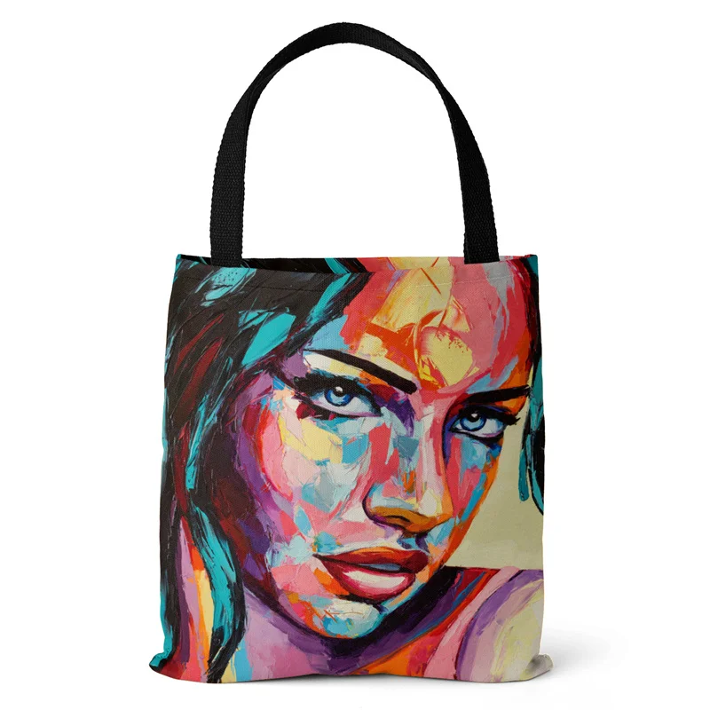 Custom Canvas Women Beach Tote Bag with Leather (RS7092) - China Tote Bag  and Beach Bag price