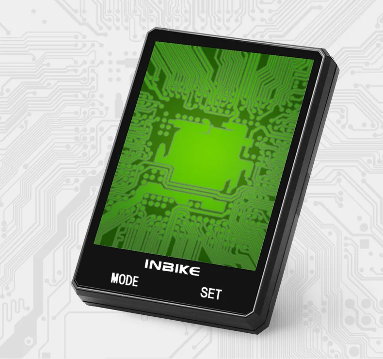 INBIKE 2,8 'беспроводной водонепроницаемый велосипедный одометр держатель GPS велосипедный компьютер