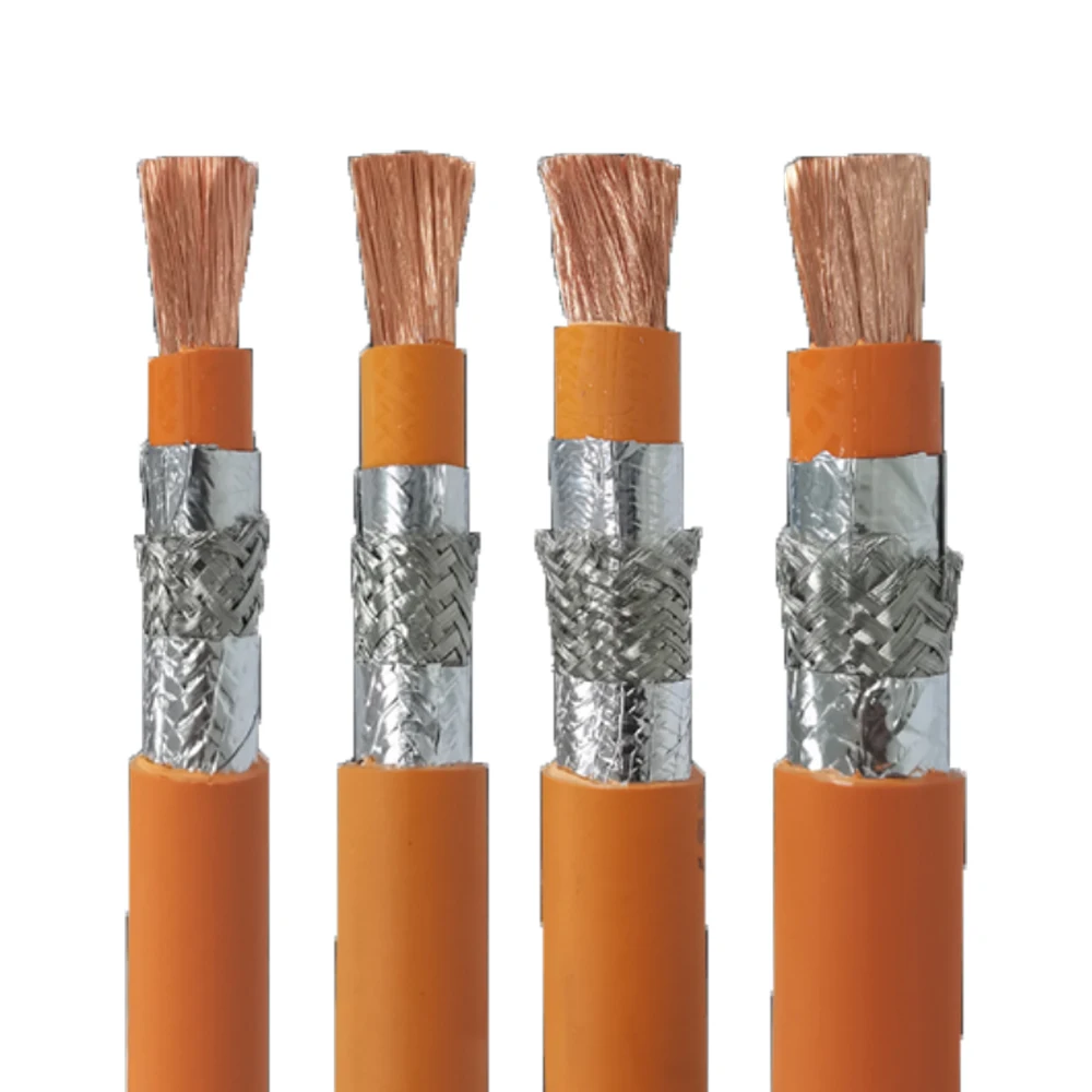 EVRP New Energy Vehicle Shielded High Voltage Cable 1.5kV Battery Connection Cable Charging Pile Charging Cable Anti-corrosion