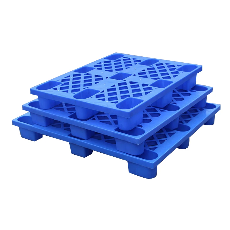 9 voet plastic pallet nestelbaar stapelbaar groot gerecycled euro plastic pallet voor opslag 120x80