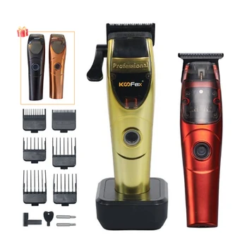 KooFex Professional Hair Clipper 10000 RPM Magnetic Motor Barber Use DLC Blade Vector Motor Hair Clipper Trimmer