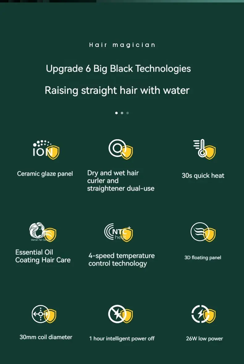 High Heat Straightener 3C Electronic Consumer Products Manufacture